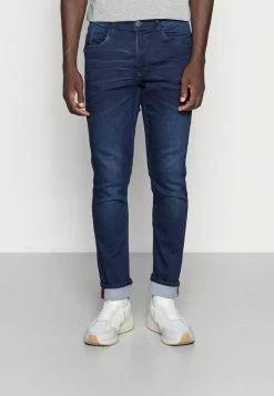 Le moins cher 💯 Blend TWISTER FIT JOGG - 👖 Jeans Fuselé - Denim Dark Blue 🔥