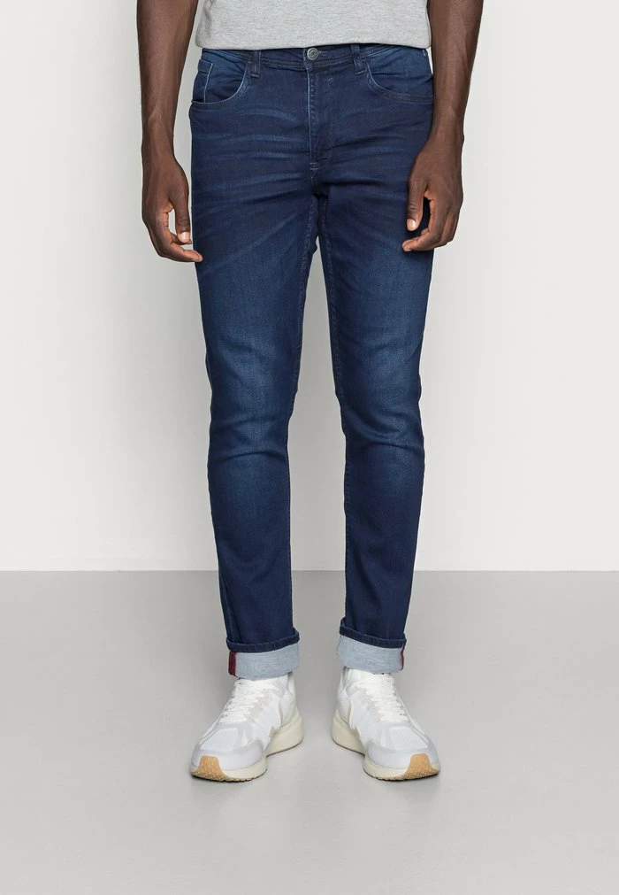 Le moins cher 💯 Blend TWISTER FIT JOGG - 👖 Jeans Fuselé - Denim Dark Blue 🔥