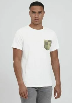 Top 10 😍 Blend BHAMILO - T-shirt Imprimé - Egret ✔️