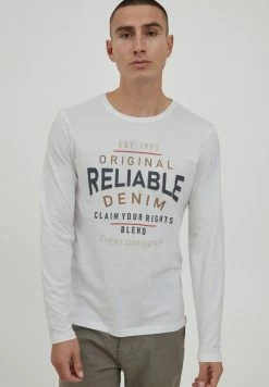 Remise 🤩 Blend BHGEORG - T-shirt à Manches Longues - Bright White 🎁