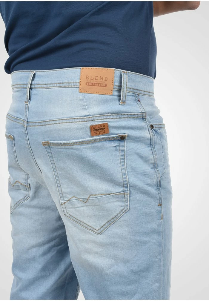 Coupon 🔔 Blend BHDENIM CAPRI SHORTS - Short En Jean - Denim Light Blue 🔔 – Image 5