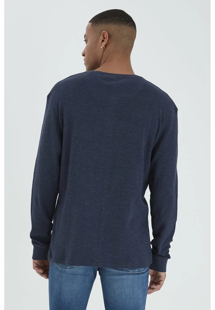 Nouveau ❤️ Blend BHBHNOBLE TEE - T-shirt à Manches Longues -👗 Dress Blues 🧨 – Image 3