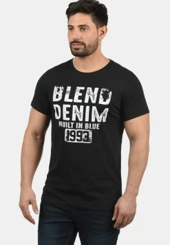 Top 10 🔥 Blend BHDANO - T-shirt Imprimé - Black 🔔