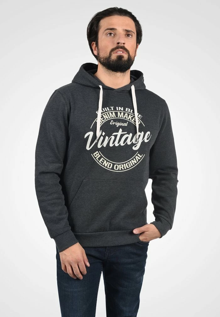 Vente flash đ Blend BHTOBIAS - Sweat à Capuche - Charcoal â