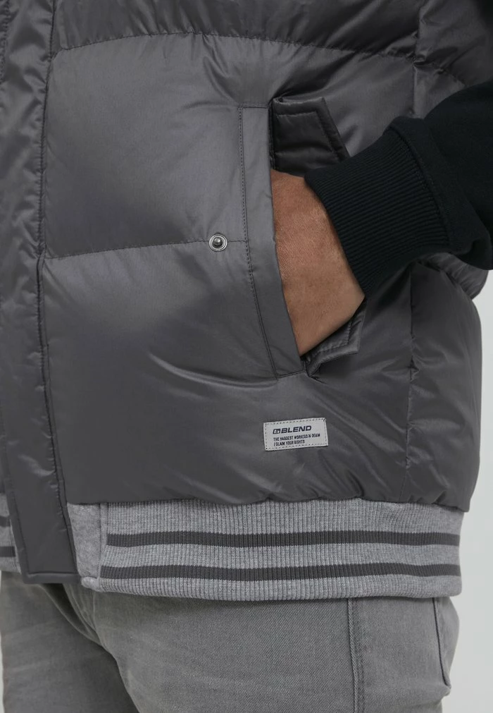 Nouveau 🎁 Blend BHOUTERWEAR - Veste Sans Manches - Iron Gate 🤩 – Image 5