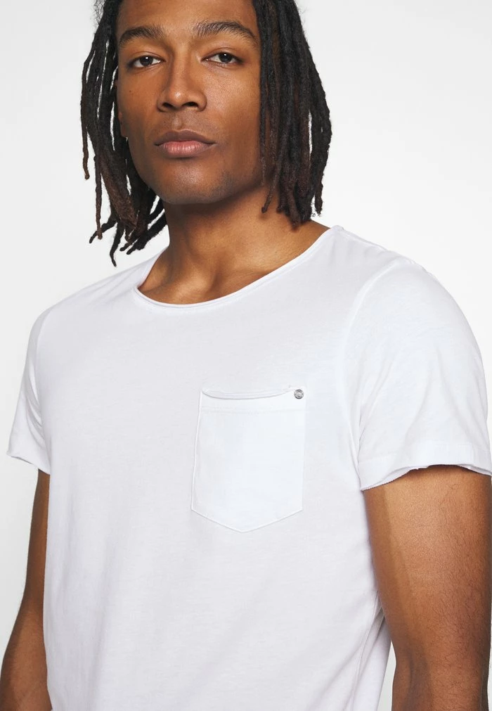 Acheter 👏 Blend BHBHNOEL TEE - T-shirt Basique - White 😀 – Image 5