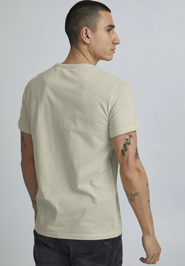 Top 10 🛒 Blend BHBENEDIKT - T-shirt Imprimé - Oyster Gray 👍 – Image 3