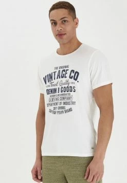 Meilleure vente 💯 Blend BHVADIM - T-shirt Imprimé - Offwhite ❤️