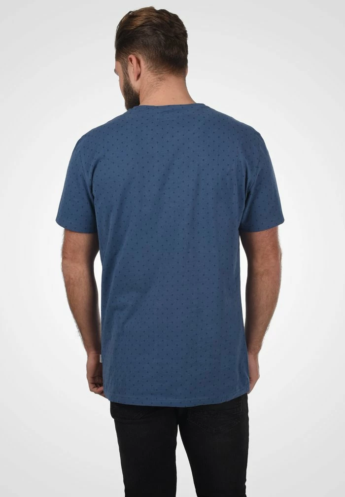 Bon marché 😀 Blend BHSAM - T-shirt Imprimé - Dark Denim 🛒 – Image 3