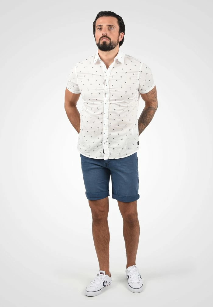 Bon marché 👏 Blend BHSHORTS - Short En Jean - Denim Blue ⌛ – Image 2