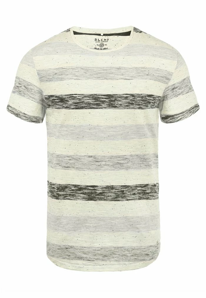 De gros ⭐ Blend BHEFKIN - T-shirt Imprimé - Grey ❤️ – Image 5