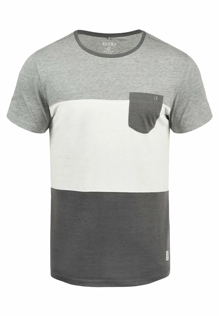 Tout neuf ✨ Blend BHNEMO - T-shirt Imprimé - Dark Grey 👍 – Image 5