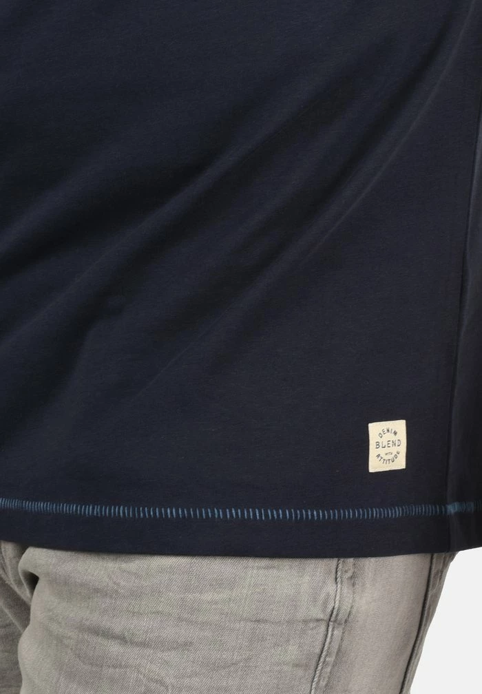 Tout neuf 🎉 Blend BHFLORENZ - T-shirt Imprimé - Dark Navy Blue 👍 – Image 6