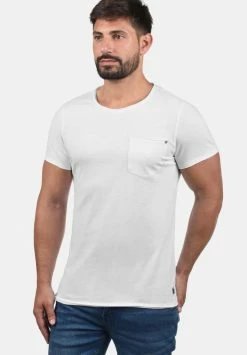 Le moins cher 😍 Blend BHFLIX - T-shirt Basique - White ❤️