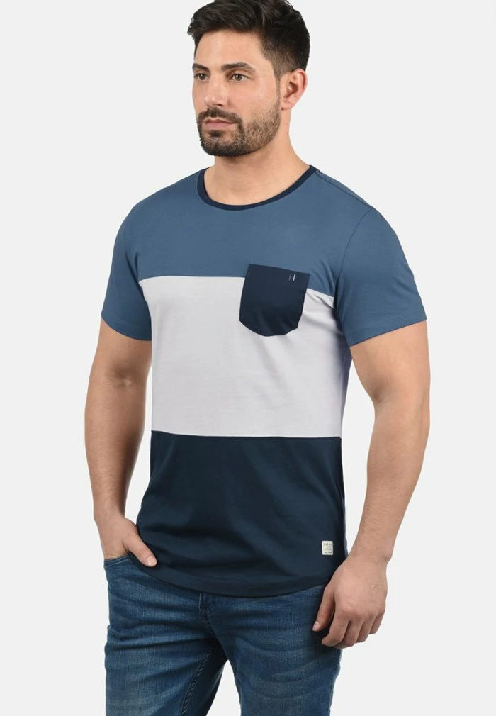 Nouveau đ Blend BHNEMO - T-shirt Imprimé - Navy â