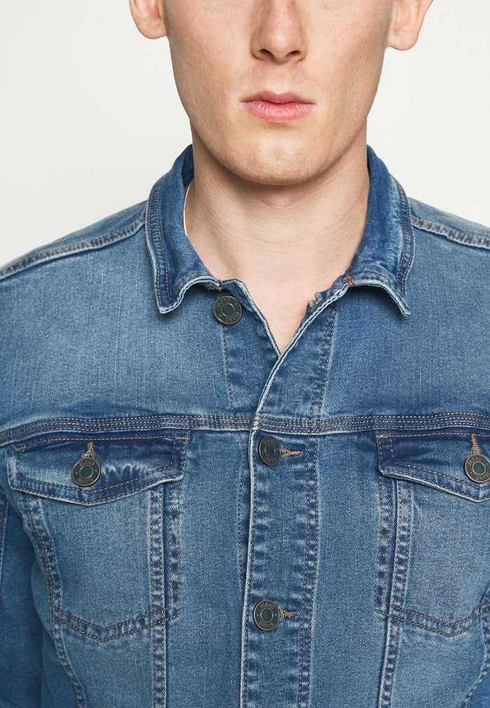 Grosses soldes 😀 Blend BHBHNARIL OUTERWEAR - Veste En Jean - Denim Middle Blue ✨ – Image 8