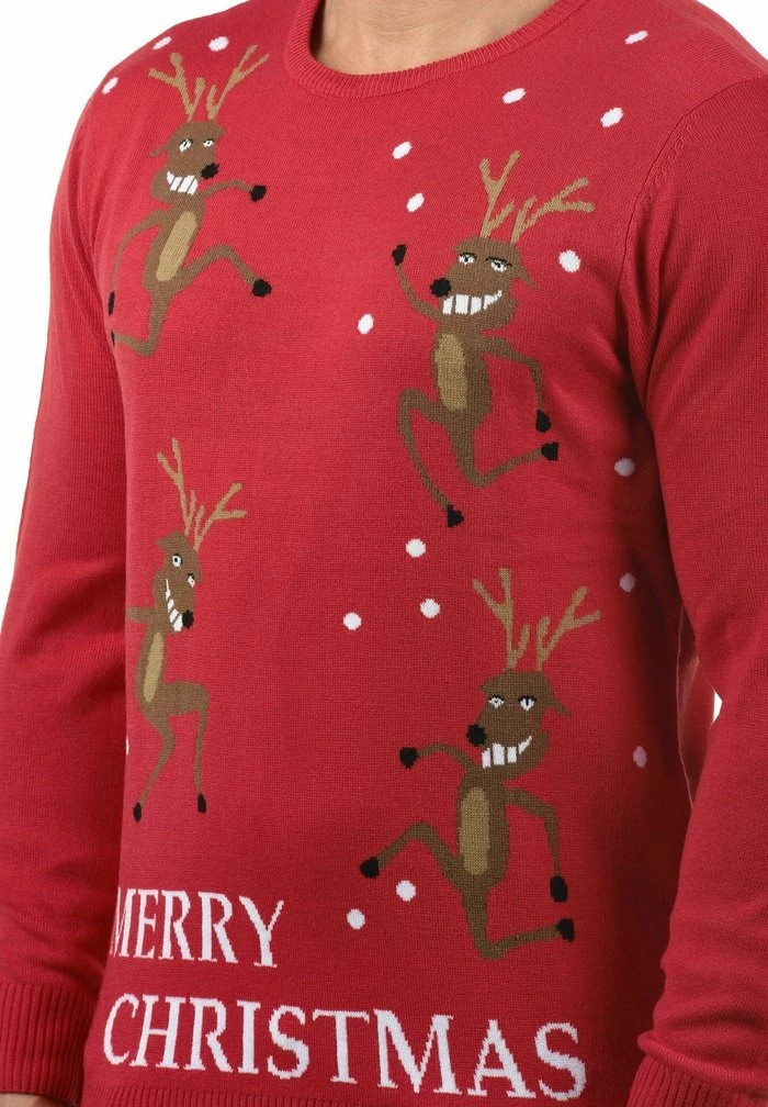 Meilleure affaire 🤩 Blend BHRUDOLPH - Pullover - Dark Red 😀 – Image 3
