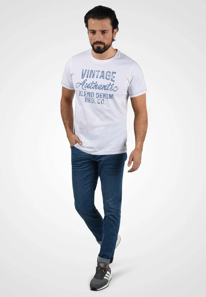 Bon marché 👏 Blend BHBENGO - Jean Droit - Denim Middleblue 👏 – Image 2