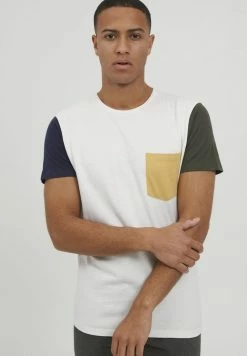 Remise 👍 Blend BHLAMBERTO - T-shirt Imprimé - Egret 🧨