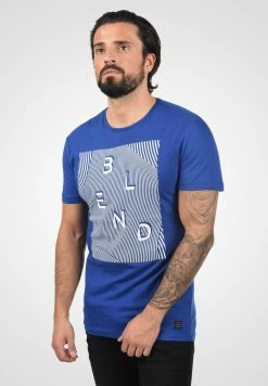 Meilleur prix ⭐ Blend BHTEE - T-shirt Imprimé - Mazarine ✨