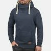 Bon marché 🛒 Blend BHSALES - Sweat à Capuche - Navy Teddy ⌛
