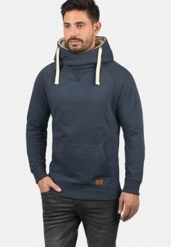 Bon marché 🛒 Blend BHSALES - Sweat à Capuche - Navy Teddy ⌛
